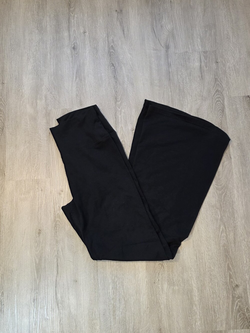 OFFLINE by Aerie Pull-On Flared High Rise Black Women's Pants Large